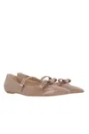 Stuart Weitzman Flat Shoes In Fawn