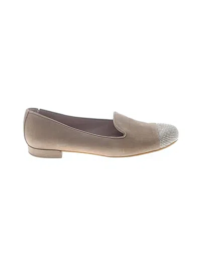 Pre-owned Stuart Weitzman Flats In Gray