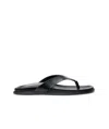 Stuart Weitzman Marykate Flip-flop Sandals In Black