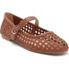 Stuart Weitzman Freya Mary Jane Flat In Multi