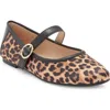 Stuart Weitzman Freya Mary Jane Flat In Multi