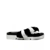 Stuart Weitzman Fur Slippers