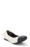 Stuart Weitzman Gabby Foldable Ballet Flat In Multi