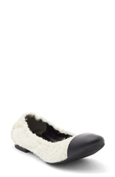 Stuart Weitzman Gabby Foldable Ballet Flat In Multi