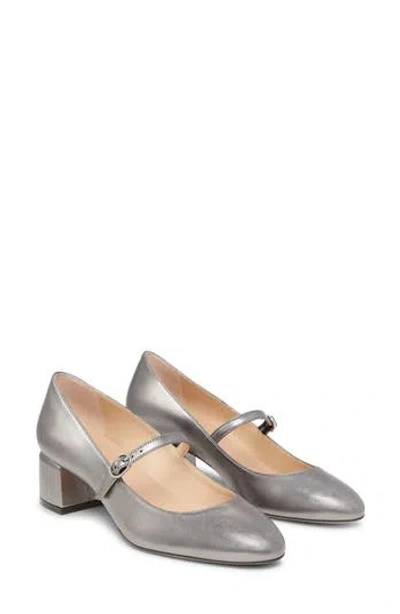 Stuart Weitzman Gabby Mary Jane Pump In Gunmetal