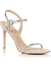 STUART WEITZMAN GEMCUT 100 WOMENS SUEDE DRESSY SLINGBACK SANDALS