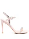 Stuart Weitzman Pink Suede Gemcut Heels In Ncq
