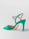 Stuart Weitzman Gemcut 85 Ankle Strap Pump