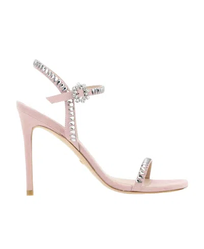 STUART WEITZMAN STUART WEITZMAN GEMCUT STRAPPY HEELED SANDALS