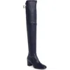Stuart Weitzman Genna Over-the-knee Boot In Nice Blue