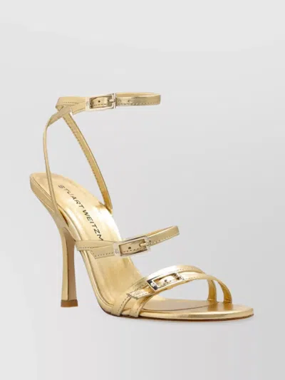 Stuart Weitzman Georgie 100 Strappy Ankle Strap Sandals