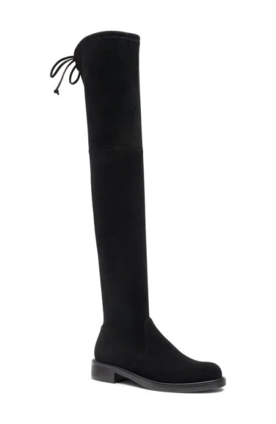 Stuart Weitzman Giseleland Over The Knee Boot In Black