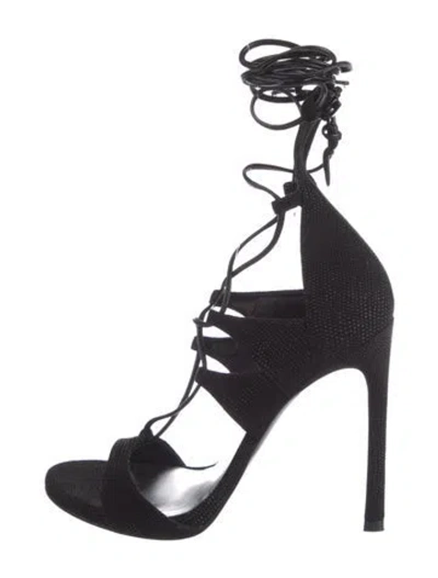 Pre-owned Stuart Weitzman Gladiator Sandals In Multi