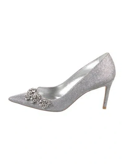 Pre-owned Stuart Weitzman Glitter Accents Pumps