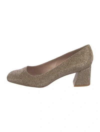Pre-owned Stuart Weitzman Glitter Patterned Pumps