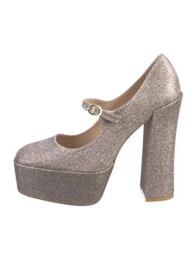 Pre-owned Stuart Weitzman Glitter Pumps