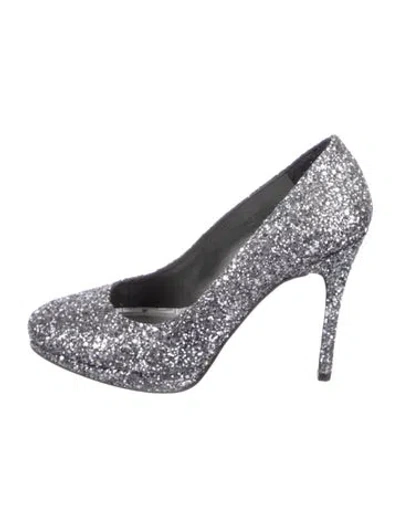 Pre-owned Stuart Weitzman Glitter Pumps