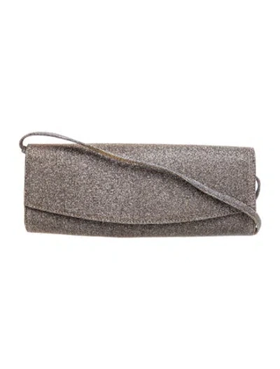 Pre-owned Stuart Weitzman Glitter Shoulder Bag In Gray