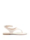 Stuart Weitzman 말리 멀티 스트랩 샌들 In Gold