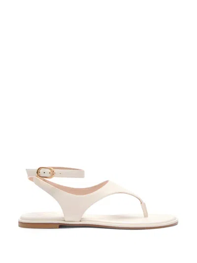 Stuart Weitzman 말리 멀티 스트랩 샌들 In Gold