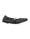 Stuart Weitzman Ballet Flats  Woman Color Black In Black