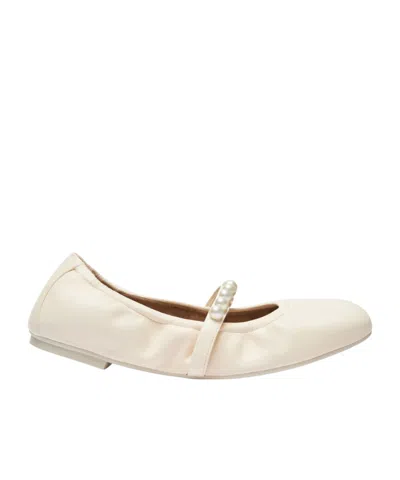 Stuart Weitzman Goldie Ballet Flats In Nude