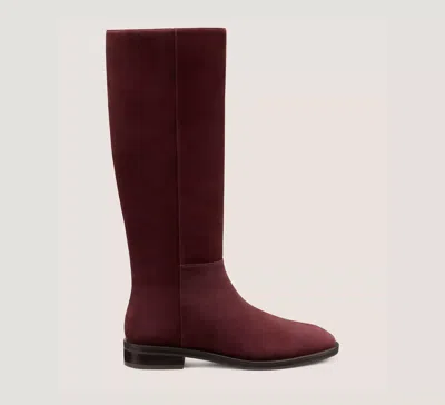 Stuart Weitzman Gracie Tubo Boot In Burgundy