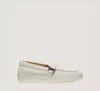 Stuart Weitzman Men's Hamptons Buckle Leather Loafers In Ice