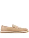 Stuart Weitzman Harbour Venetian Espadrille Loafers In Nude