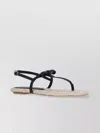 Stuart Weitzman Felicity Espadrillas Thong Sandals