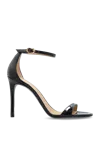 Stuart Weitzman Heeled Sandals Nudist Ii In Black - 9.5