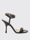 Stuart Weitzman Heeled Sandals  Woman Color Black In Black