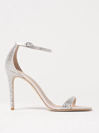 Stuart Weitzman Heeled Sandals  Woman Color Cream