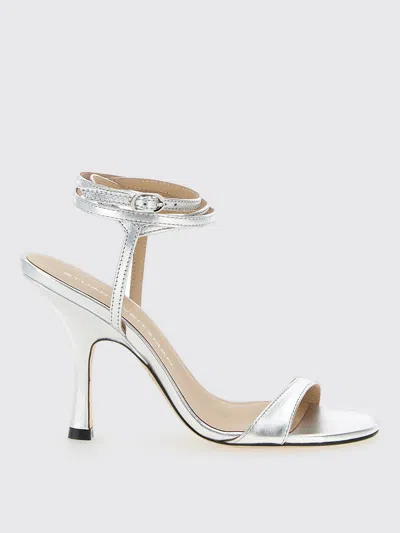 Stuart Weitzman Heeled Sandals  Woman Color Silver