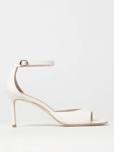 Stuart Weitzman Heeled Sandals  Woman Color White