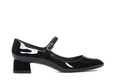 Stuart Weitzman Vivienne Mary Jane In Black