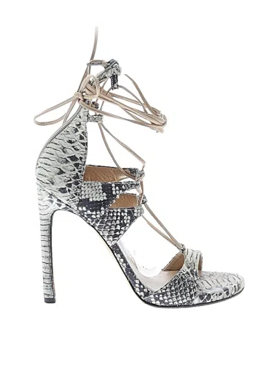 Pre-owned Stuart Weitzman Heels In Gray
