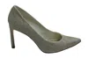Stuart Weitzman Heist 95 Pumps In Gold Glitter Lamé Leather In Gold
