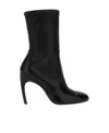 Stuart Weitzman Woman Ankle Boots Black Size 7.5 Leather In Black