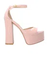 Stuart Weitzman Woman Sandals Light Pink Size 8.5 Soft Leather In Nude
