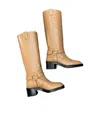 Stuart Weitzman High-heeled Short Boots In Nude