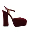 Stuart Weitzman High Heels With Thick Soles In Brown
