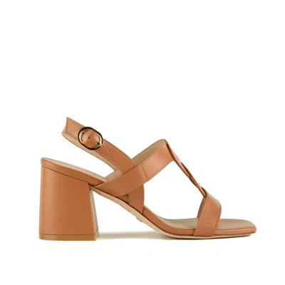 Stuart Weitzman Ibiza 75 Slingback Brown