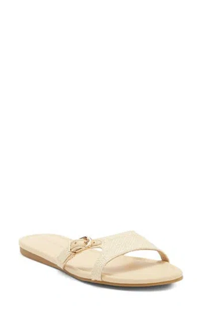 Stuart Weitzman Irene Slide Sandal In Nude