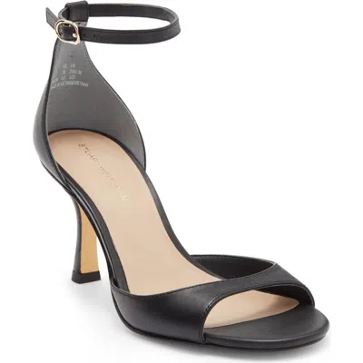 Stuart Weitzman Isla Ankle Strap Sandal In Black