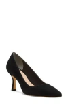 Stuart Weitzman Isla Leather Pump (women) In Black