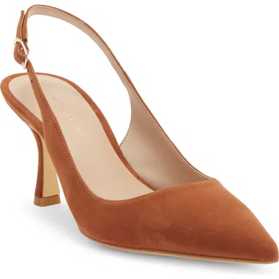 Stuart Weitzman Isla Slingback Pump In Animal Print
