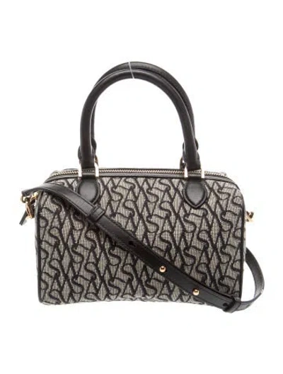 Pre-owned Stuart Weitzman Jacquard Top Handle Bag W/ Tags In Multi