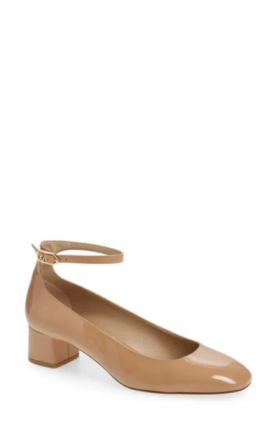 Stuart Weitzman Jane Pump In Adobe Patent