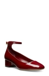Stuart Weitzman Jane Pump In Rosewood Patent